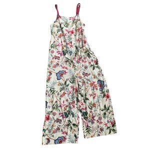 Please Made In Italy 100% Rayon Floral Romper 165